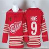 Detroit Red Wings Eishockey Trikot Bestickt Team Uniform Baumwolle Sportbekleidung Herren Erwachsene