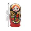 Strawberry Girls Matryoshka Doll 5 Layers Russian Nesting Doll Classic Nesting Dolls  Birthday Gift