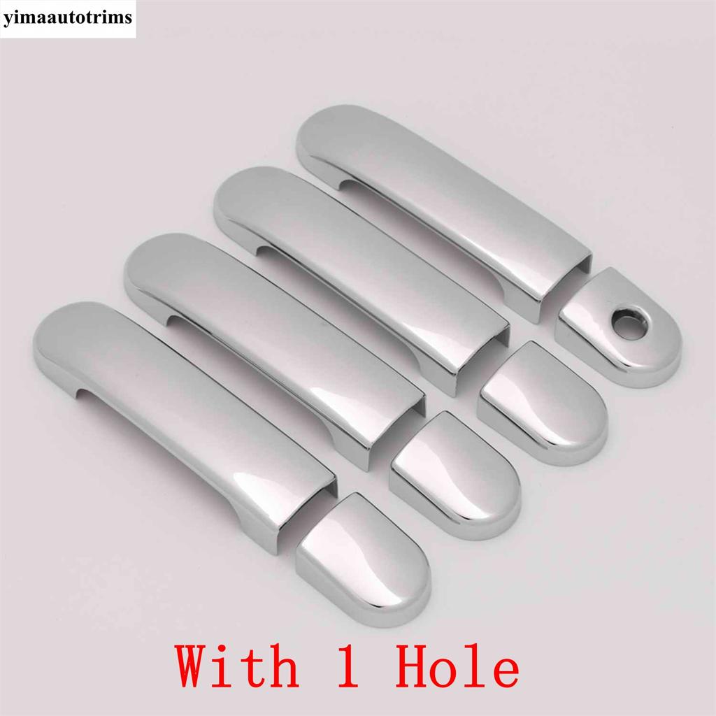 

Car Door Handle Cover Trim ABS Chrome Accessories For Nissan March Micra K12 Grand Livina L10 Note Versa Tiida C11 Latio Cube With 1 Hole-A
