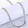 5/7/9/MM Fashion Cool Choker Metal Collar Stainless Steel Necklace Heavy Link Cuban Chain