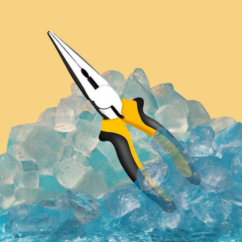 1pcs Household Needle-Nose Pliers Multi-Functional Pliers High Hardness Industrial-Grade Wire Cutters Needle-Nose Pliers Tool