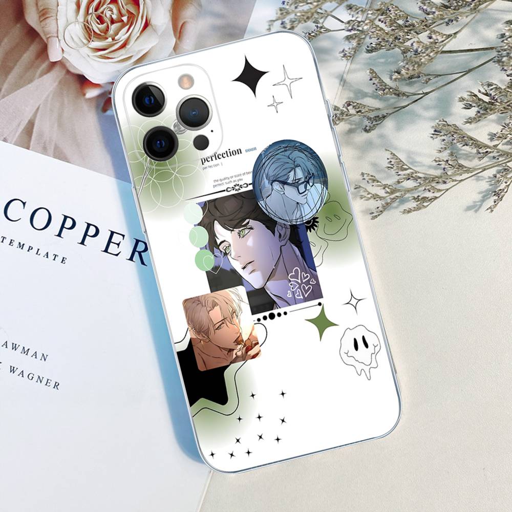 Nerd Project Bl Anime For iPhone 17 16 15 14 13 12 Mini 11 Pro Max Transparent Case