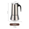 Moka Pot Classic Italian Café Brewing Tools Espresso Maker 50/100/150/300/450ml Alluminio Accessori per caffè Macchina per caffè italiano