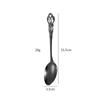 European Style Stainless Steel 4pcs Dinnerware Set - Retro Hollow Design Gold Spoon, Fork and Royal Steak Knife for Home Decor