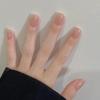 Handmade Hua Fei Nude Nail Art - Gentle Skin Brightening, Removable, Natural Style