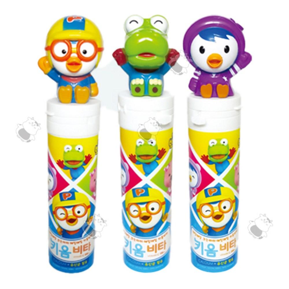 Pororo Kium Vita Pororo + Crong + Patty 3-Piece Set (1 Set, 45 Tablets)