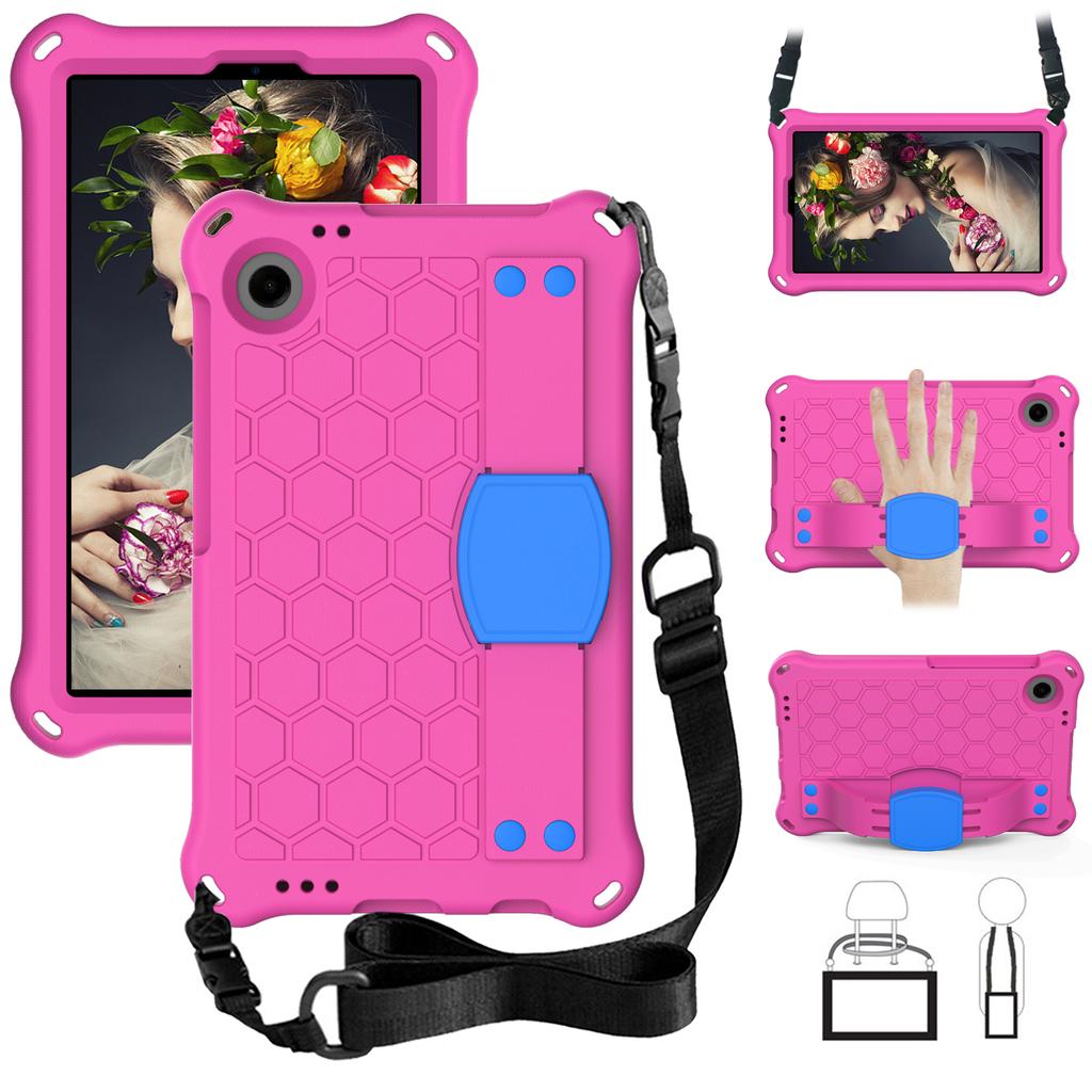 For Blackview tab 60 8.7 inch Kids Safe Case Shockproof EVA Tablet Cover Stand Shell Funda with Shoulder Strap