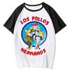 T-Shirts Los Pollos Hermanos 3D Print Boy Girl Casual Fashion Oversize T Shirt Harajuku Vintage Kids Tees Tops Children Clothing