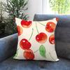 Cherry Cushion Cover Comfortable Reversible Pillow Cover Ideal for Car Sofa Bedroom  Beyond