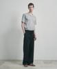 Leondi Drawstring Cotton Trousers - Black