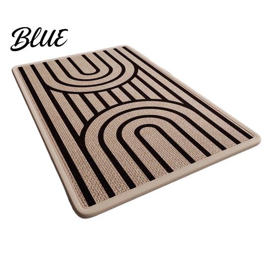 Home Entryway Mat Minimalist Bathroom Rug Absorbent Non-Slip Floor Mat XS L