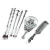 Harry Potter Metal Wand Makeup Brush Set - Hermione & Dumbledore Collection