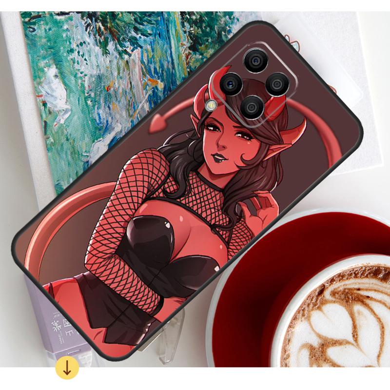Devil Woman Case For Samsung Galaxy M11 M14 M34 M54 M31 M13 M53 M51 M12 M32 M52 M16 M36 M56 M15 M35 M55