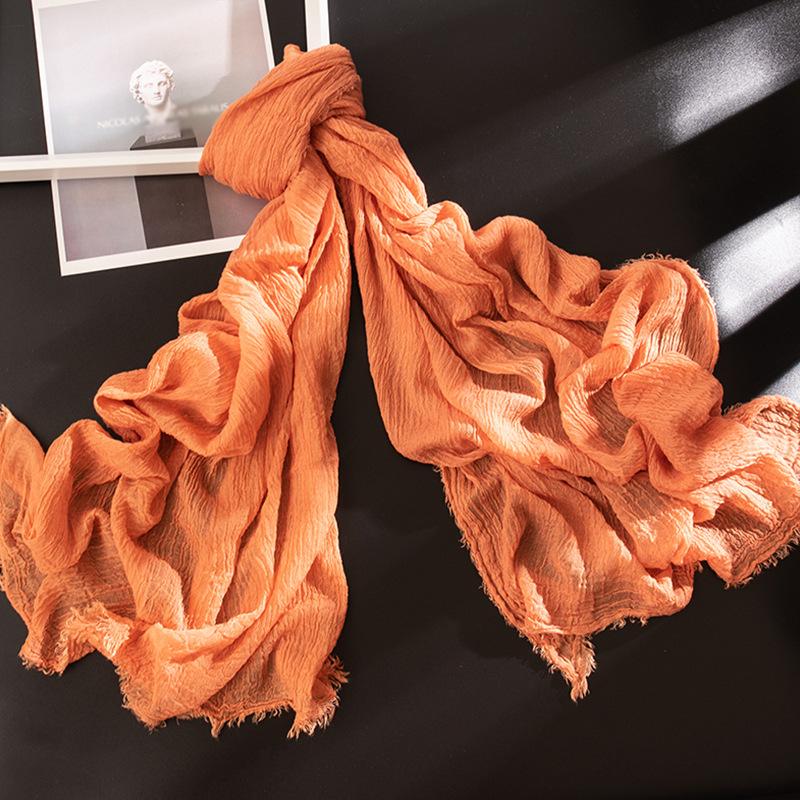 

Шарф женский зимний высококачественный дорожный однотонный холодостойкий и теплый мягкий шарф шарф 180*80cm