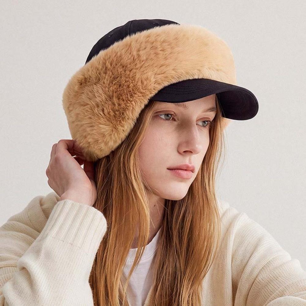 Fleecefutter Winter Ohrenschützer Verdickte Plüsch-Stirnbänder Kälteschutz Ohrwärmer Skifahren