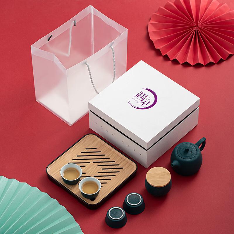 Green Sand Ceramic Kung Fu Tea Set