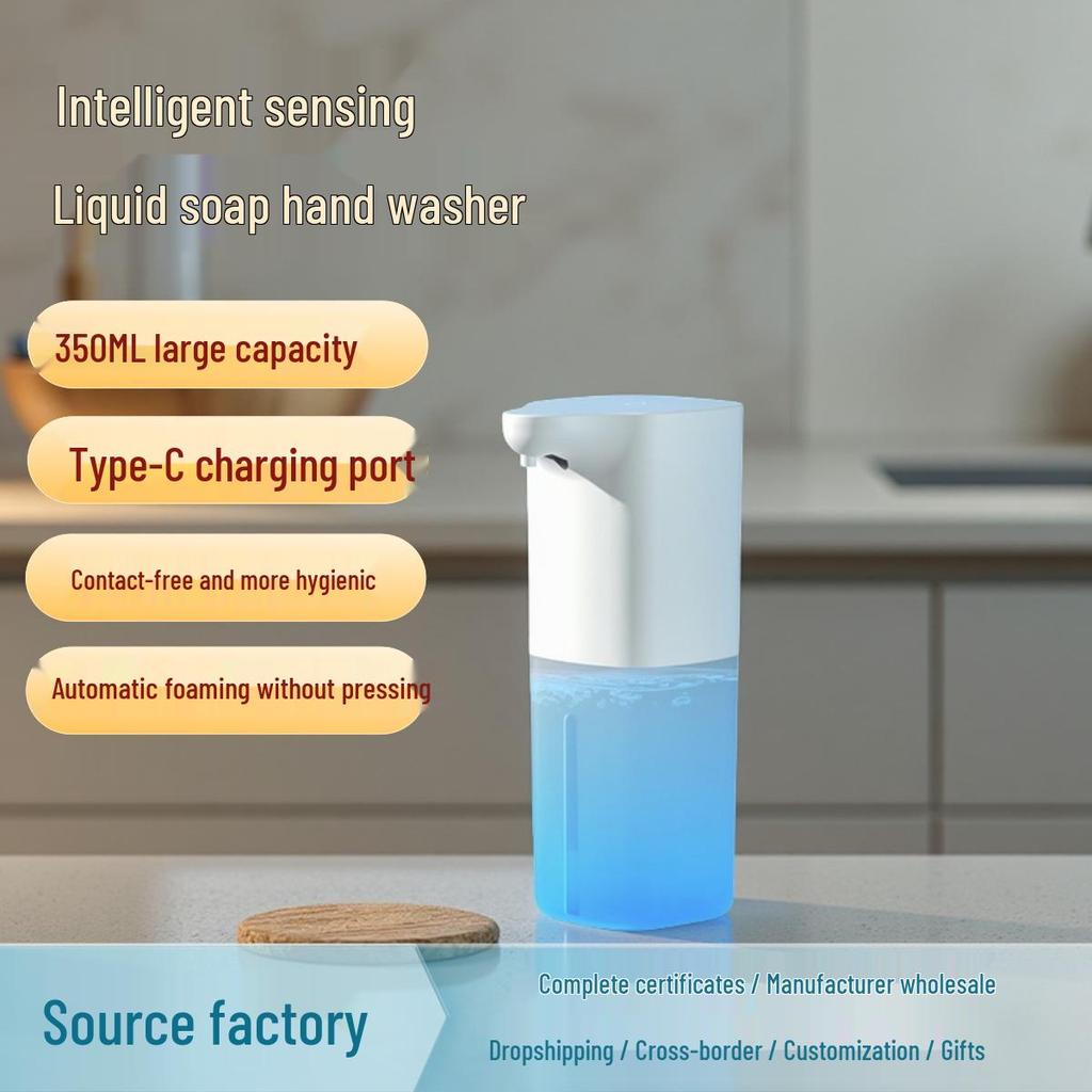 Rechargeable Automatic Touchless Soap Dispenser with Smart Induction Technology