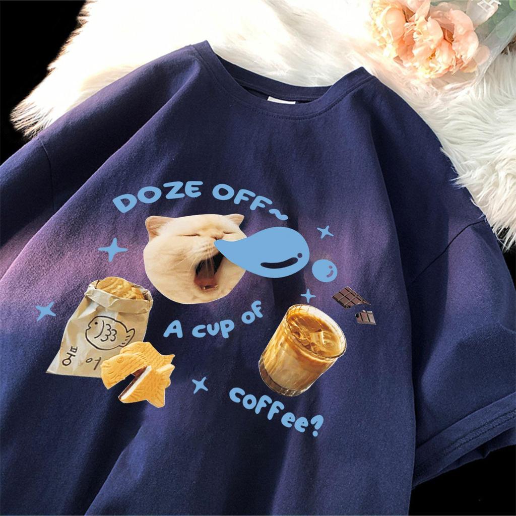 Trendy Pure Cotton Girls' T-shirt - Instagram Style, Couple's Look, Summer Loose Fit, American Half Sleeve, Versatile Women's Top
