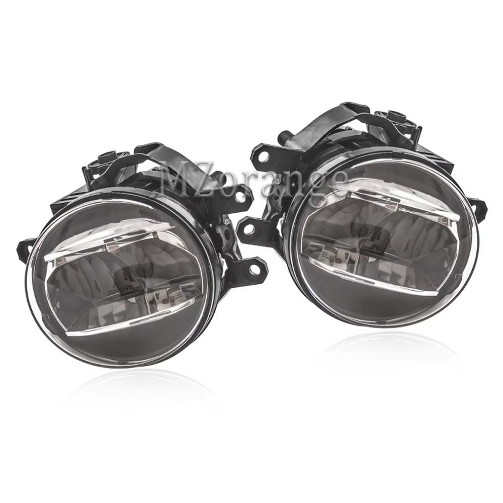 Pair LED Fog Light For Toyota Corolla Matrix Aygo Verso Hilux Fortuner Yaris IQ Previa Estima Headlight Front Bumper Fog Lamp