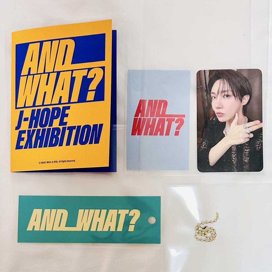 

[USED] J-HOPE Exhibition AND WHAT Admission Bonus Trading Card