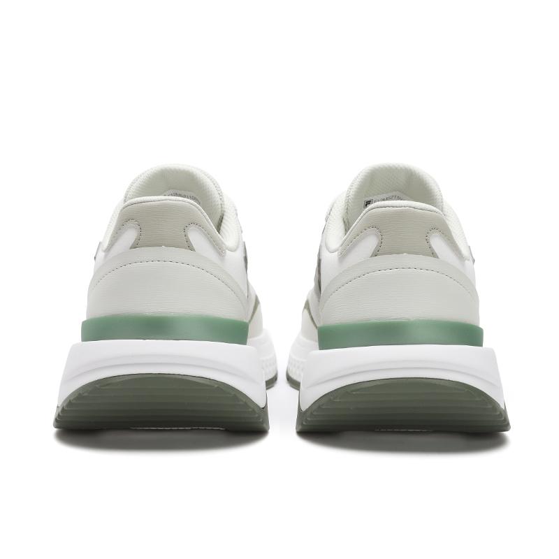 FILA PIONIERE Pioneer Abrasion Resistant, Breathable, Lightweight Low top Training Shoes Men's White Green F12M521108FBI