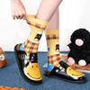Cute Cartoon Little Mole's Bakery Socks Children's Style Mid-length Socks for Spring, Autumn, Winter, Thick Cotton Socks