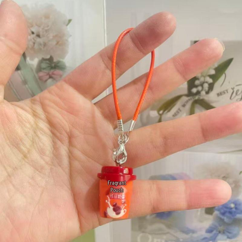 Miniature Cartoon Milk Tea Cup Crossbody Bag for OB11 Dolls