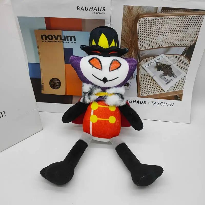 30CM Blitzo's Teddy Plush Toy Helluva Boss Plush Animal Toys Cartoon Stuffed Soft Toy Christmas Birthday Gift for Children