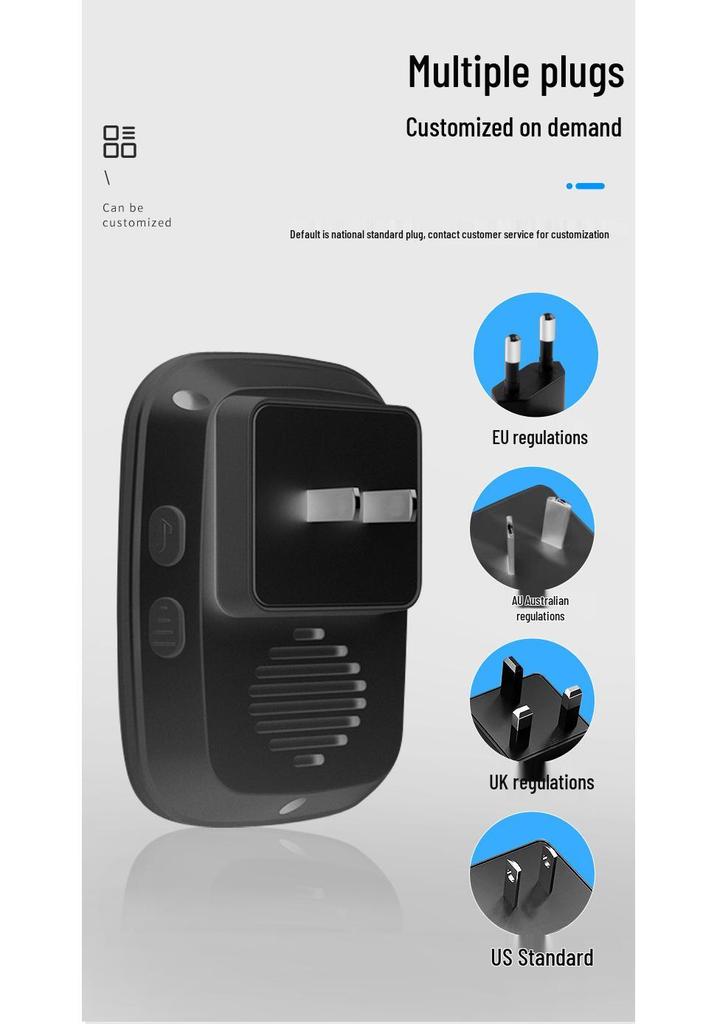Elderly SOS Wireless Call Button for Bedside Caregiver Alert