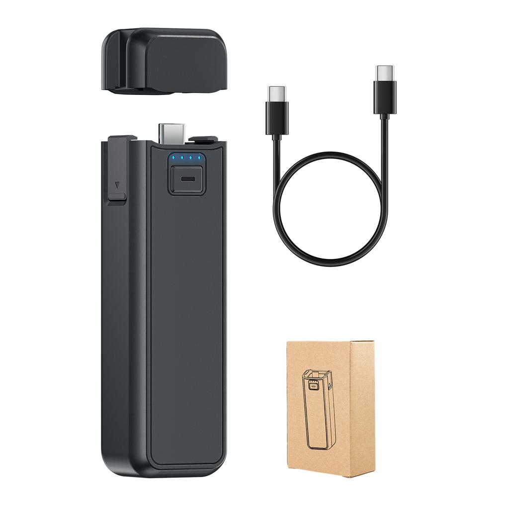Акумуляторна ручка високої ємності 5000 мАг для DJI Osmo Pocket 3, Швидкозаряджувана ручка-акумулятор з різьбою 1/4" знизу для Pocket 3