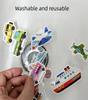 Montessori Quiet Book for Children Puzzle Word Recognition Early Education Enlightenment Stickers Toy Book for Kids