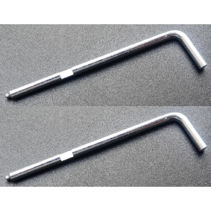 2 Pack Safe 3-Wheel Combination Lock Change Key