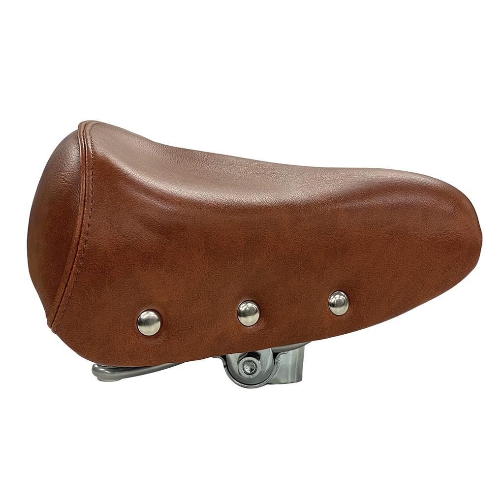 Noguchi Large Studded Terry Brown Saddle,