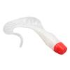 4PCS Durable 11cm 13g Fishing Lure Fan-Shaped PVC Fishing Bait Curl Tail Soft Bass Lure Freshwater Fishing