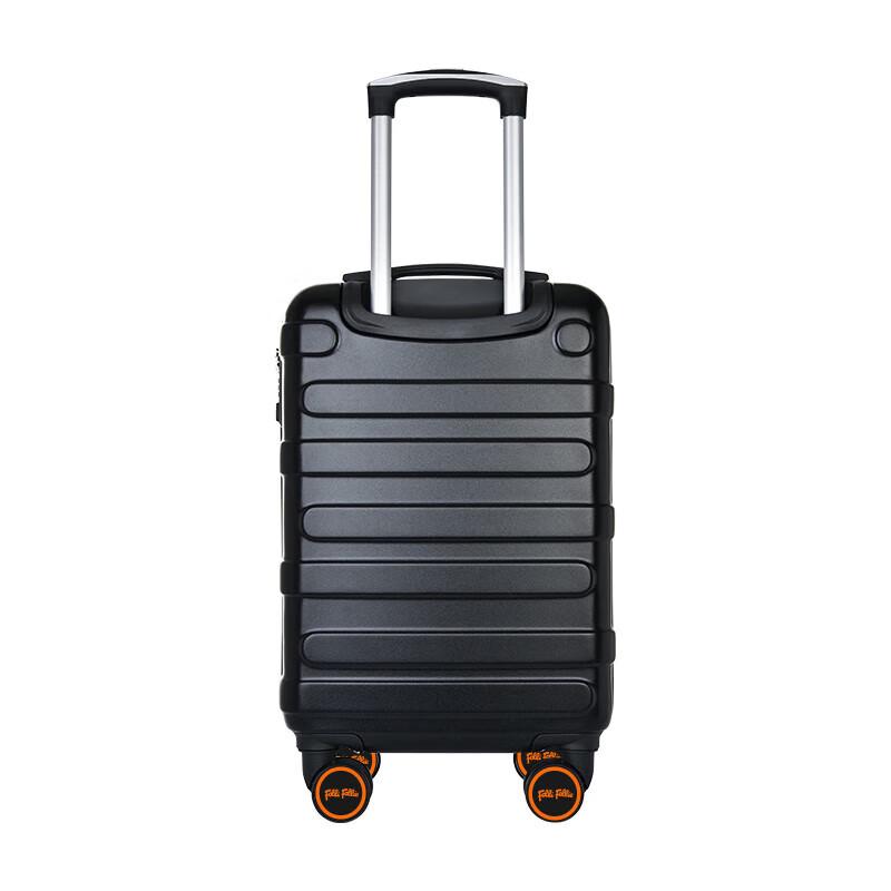 Folli Follie FF-Y102A 20-inch Striped Hardside Spinner Luggage
