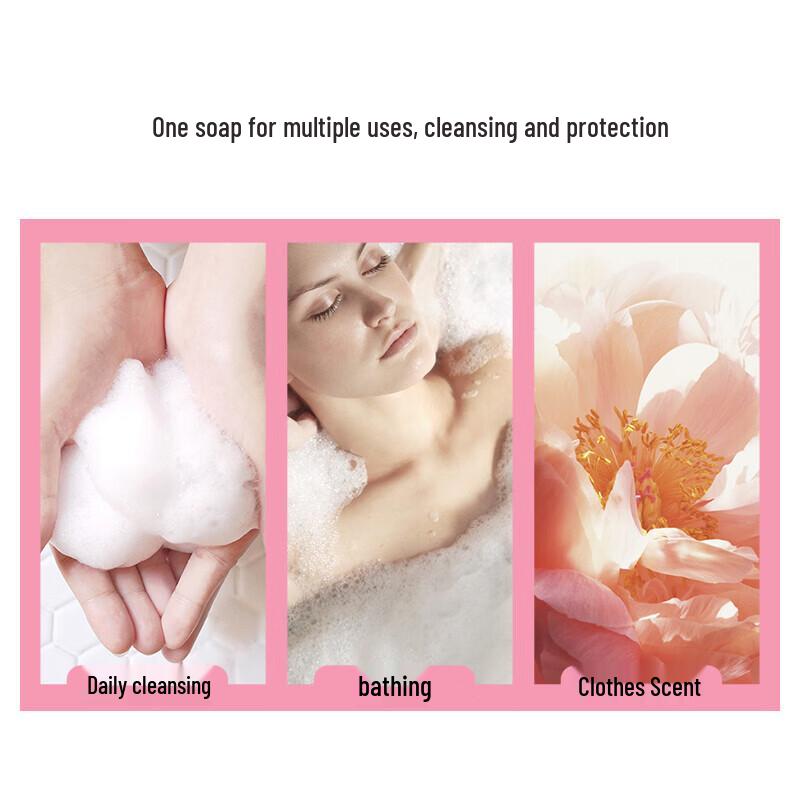 Aekyung Rose & Cherry Blossom Perfumed Soap 4-Pack