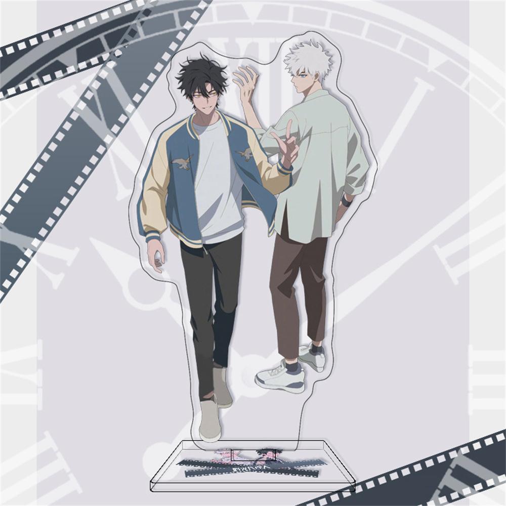 Hot Anime Link Click Acrylic Stand Model Figure Cosplay Plate Holder Topper Birthday Fans Christmas Desk Decor Plate Gift