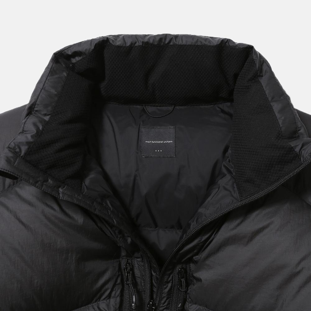 Moif [Aw25] Shadow Puffer Down Parka / Sooty Black