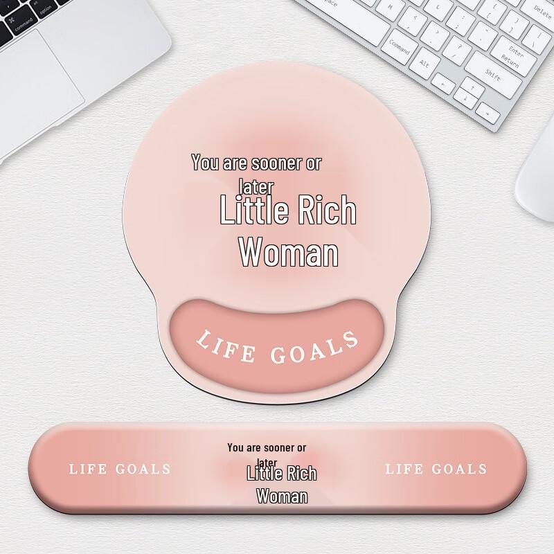 Fumade Ergonomic Wrist Rest Mouse Pad & Keyboard Mat Set