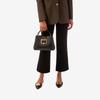 Bally Jorah Series Logo Leather Handle Tote Bag Women tote bags Black 6230626