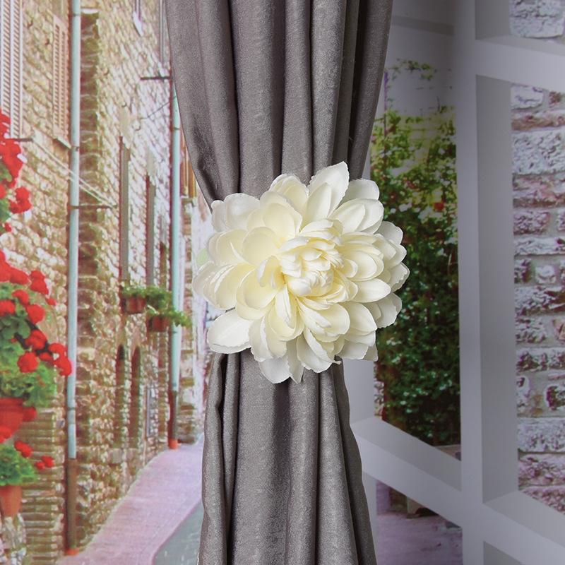 Modern Simple Flower Curtain Tiebacks – Window Decoration Accessories