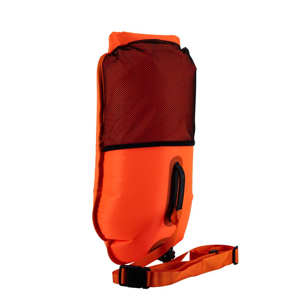 Safety Buoy with a Pocket for Items Masterswimmer Active + External Pocket