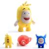 Adorable Oddbods 23cm Plush Soft Cuddly Toy Newt Bubbles Pogo Zee Jeff Fuse Slick Doll