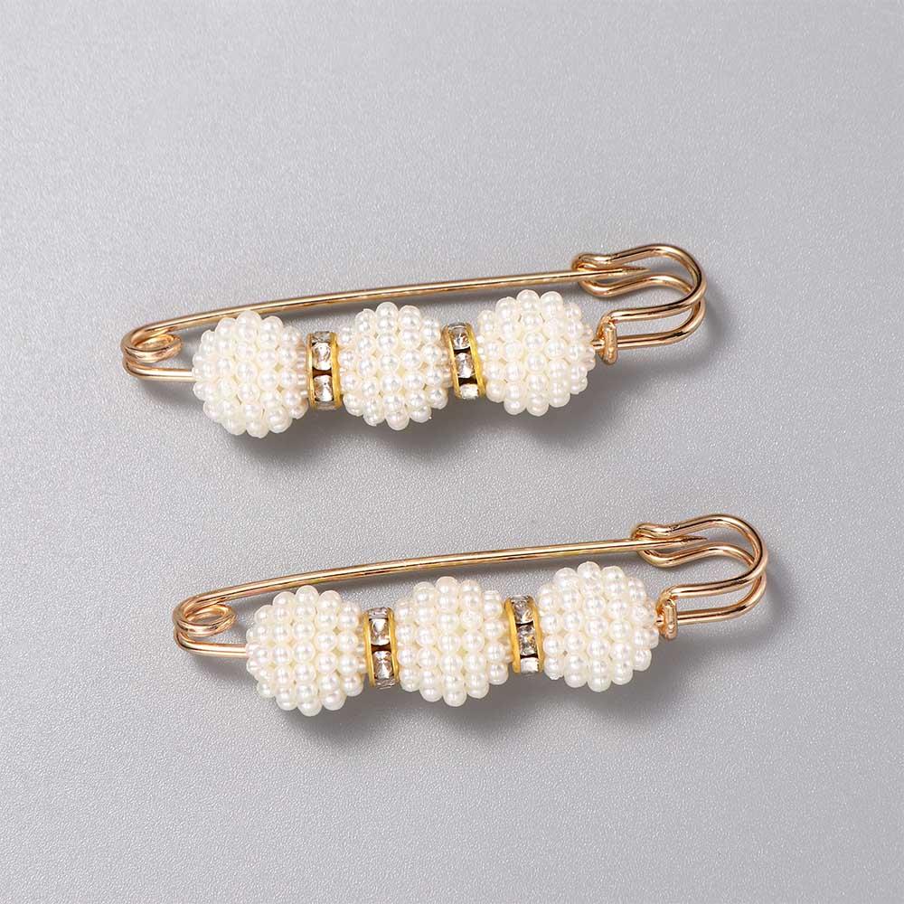 Tightening Pin Accessories Waist Pin Brooch Waistband Pin Clothing Brooches Set Dress Shawl Clips
