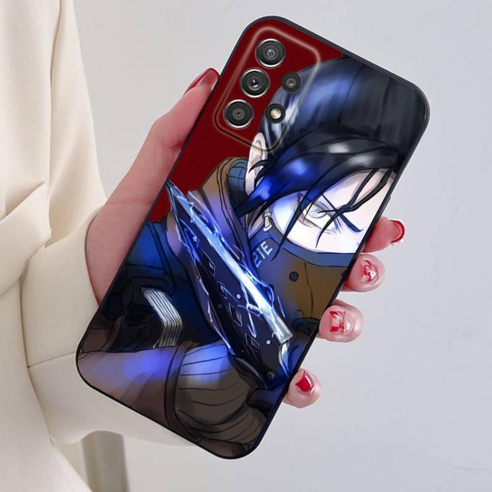 

Apex Legends Wraith Phone Case For Samsung S25,24,21,22,23,30,Ultra,20,Plus Black soft silicone case SamsungS24plus