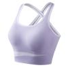 Color Bump Lauf-Sport-BH Fitness Stoßdämpfender Yoga-BH Crossback-Sport-BH Damen