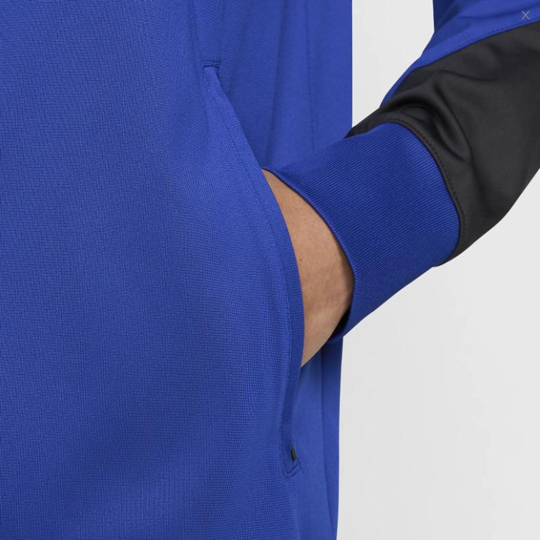 Nike Dri-Fit FW24 F.C. Barcelona Fashion Comfortable Soft Sports Jacket Men Jackets Blue FQ2472-418