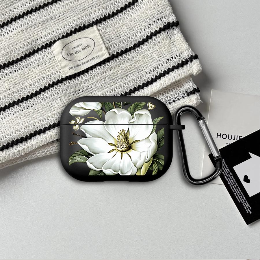 Case For Airpods 4 2 3 Pro3 Pro2 1 Pro Earphone Cases Cover Flowers Silicone