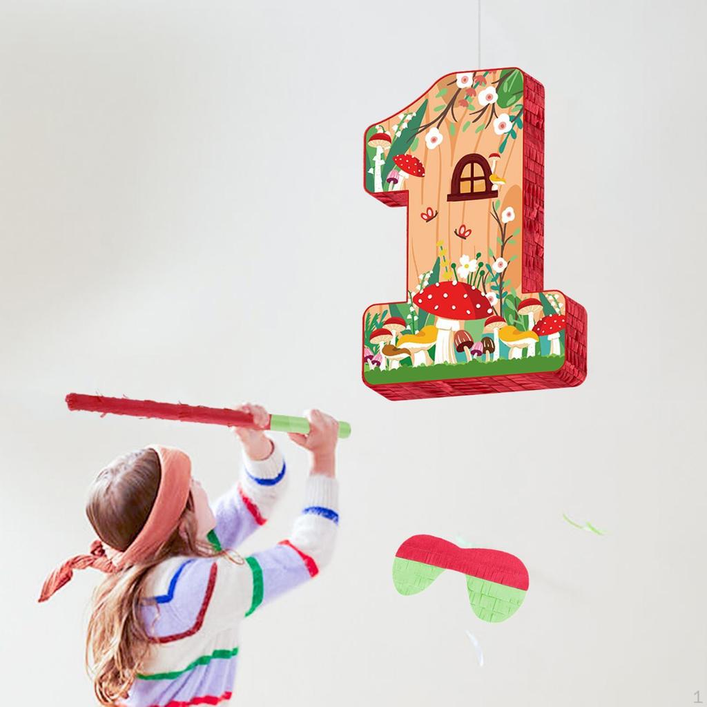 Decoration Holder Creative Pattern with Pole, Eye Party Favor for Girls Festive Kids Celebration