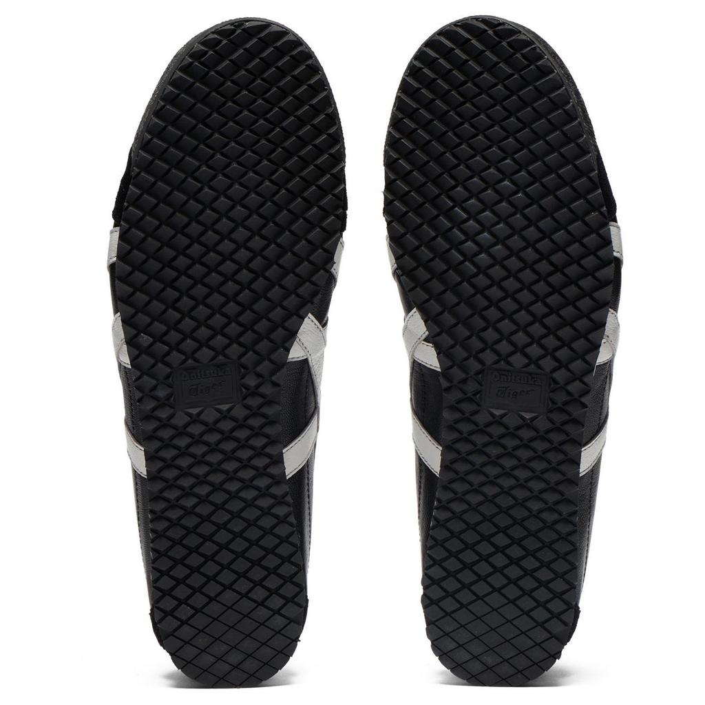 ONITSUKA TIGER Mexico 66 Nm Comfortable Versatile Non-Slip Wear-Resistant Low-Top Casual Shoes Unisex Sneaker Black White 1183C319-002